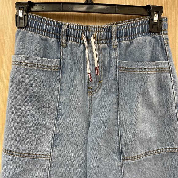Levis Pull On Wide Leg Jeans Size XL - Picture 2 of 6